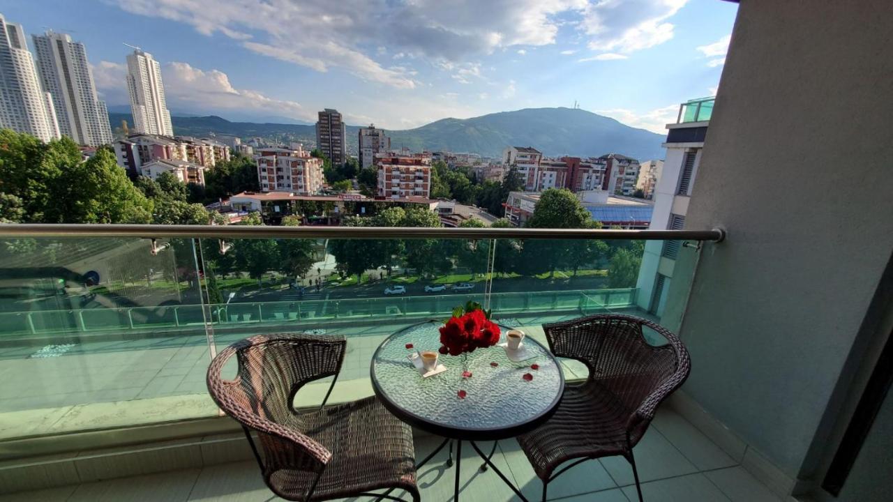 Appartement Diva Capitol Luxury à Skopje Extérieur photo