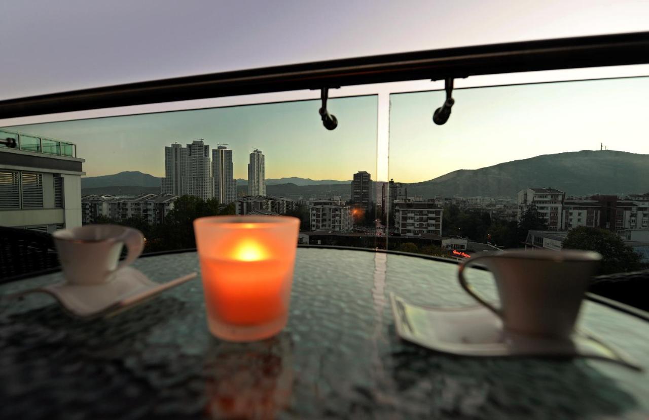 Appartement Diva Capitol Luxury à Skopje Extérieur photo