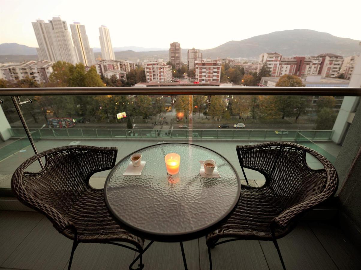 Appartement Diva Capitol Luxury à Skopje Extérieur photo